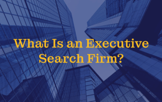 What is an executive search firm?